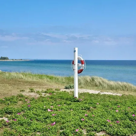 בית נופש Ferienhaus-mit-kamin-grossem-garten-und-strandnaehe *